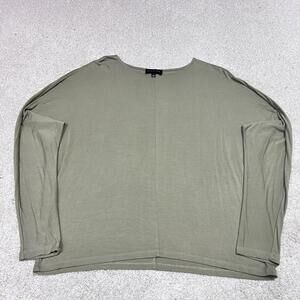 Premise Blouse Women’s Green Long Sleeve Size Large